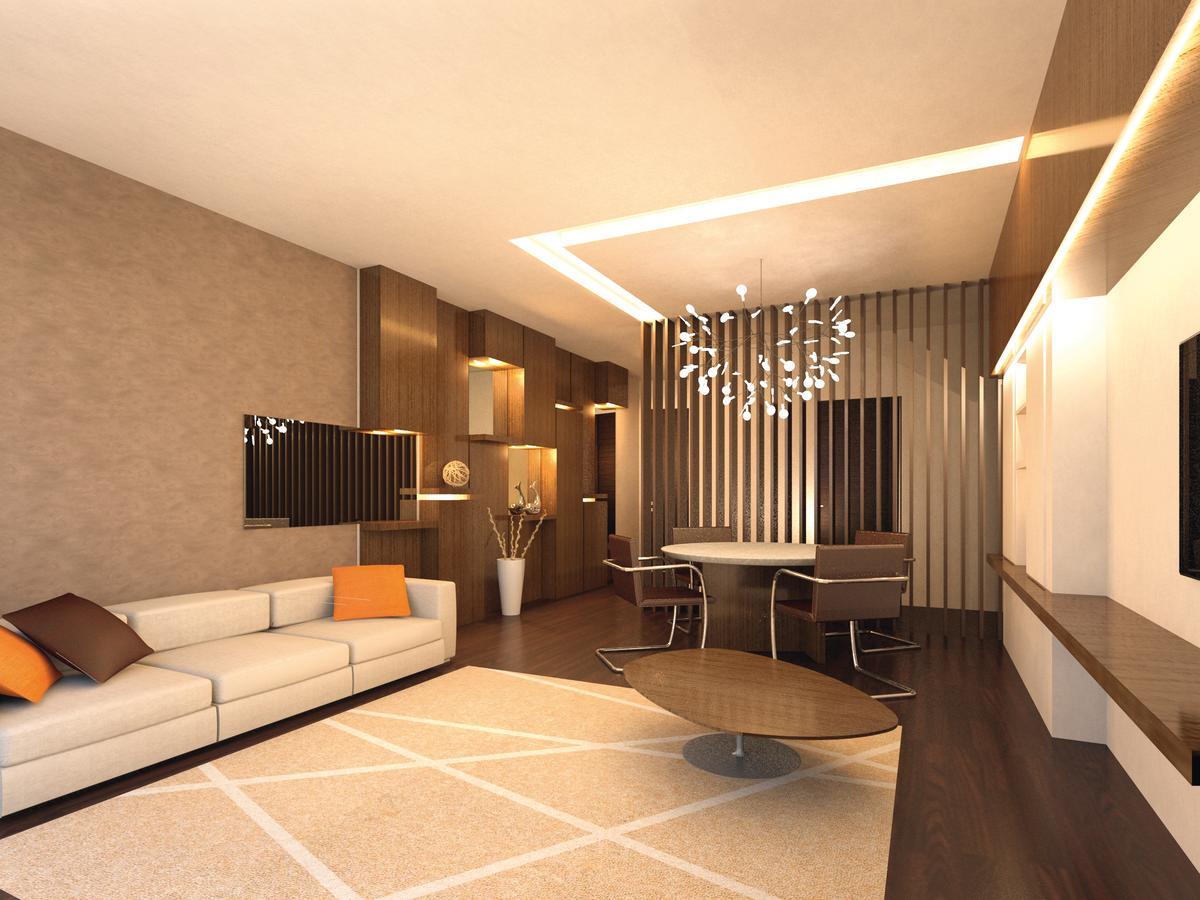 Moevenpick Hotel Du Lac Tunes Exterior foto 3D interior rendering